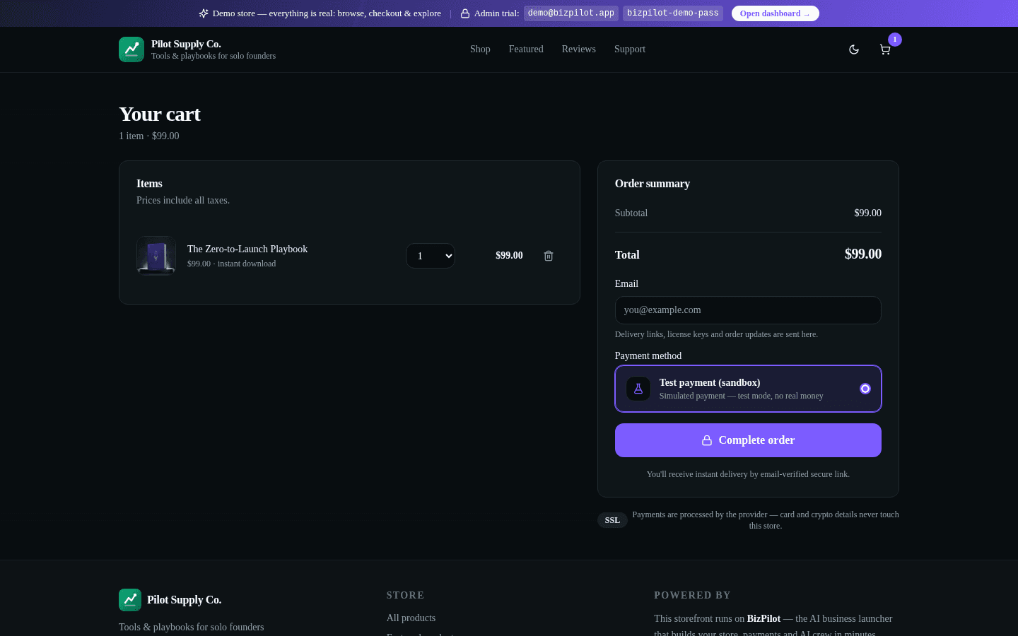 BizPilot — AI Business Launcher & Employee Hub — image 9