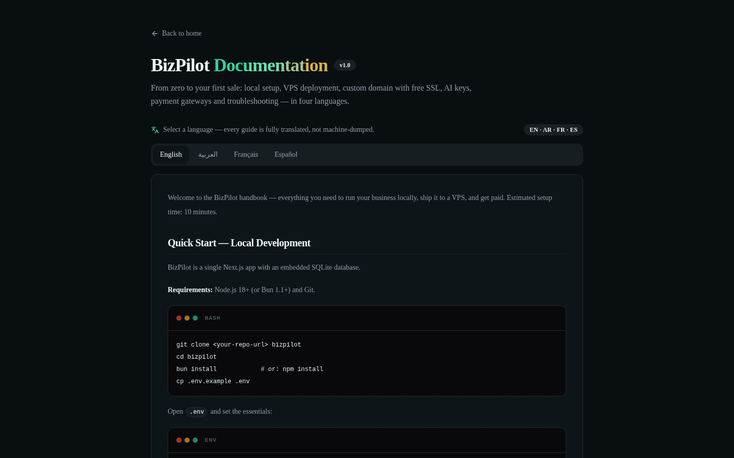BizPilot — AI Business Launcher & Employee Hub — image 11