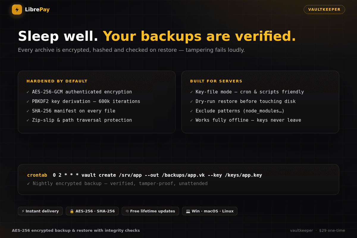 VaultKeeper — image 3