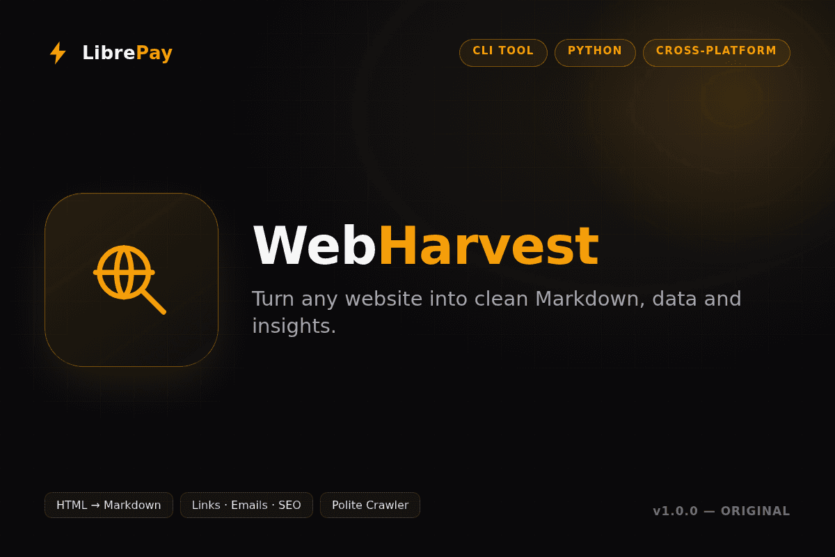 WebHarvest